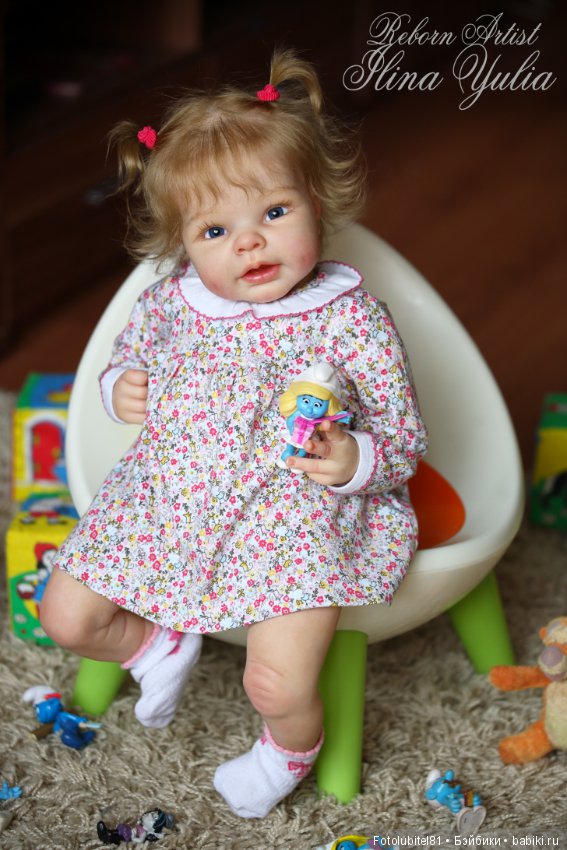 Малышка Полиночка — Куклы Реборн (Reborn): работы мастеров (фото 5)