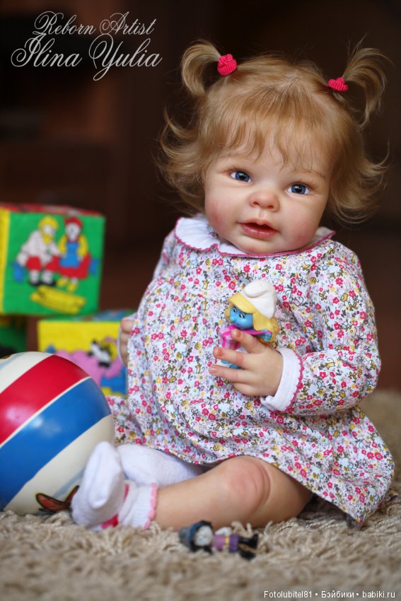 Малышка Полиночка — Куклы Реборн (Reborn): работы мастеров (фото 6)