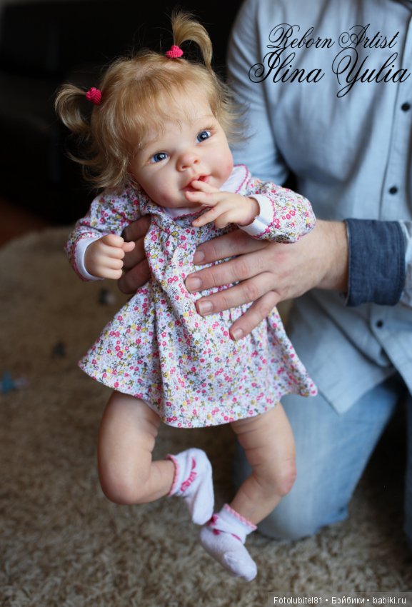 Малышка Полиночка — Куклы Реборн (Reborn): работы мастеров (фото 9)