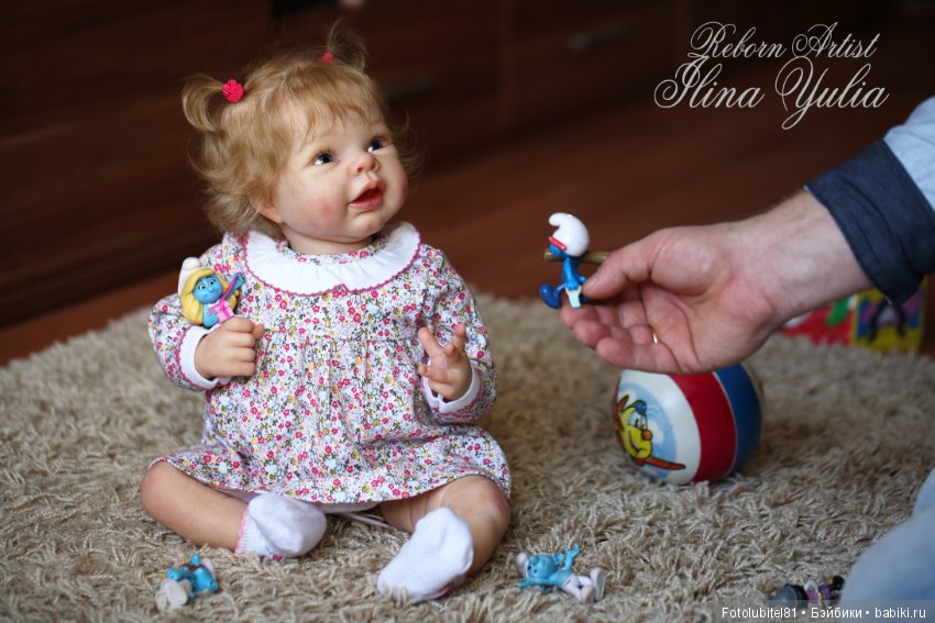 Малышка Полиночка — Куклы Реборн (Reborn): работы мастеров (фото 3)