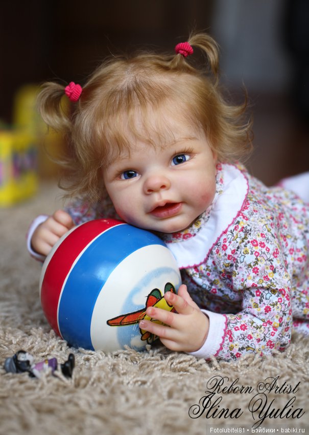 Малышка Полиночка — Куклы Реборн (Reborn): работы мастеров (фото 7)