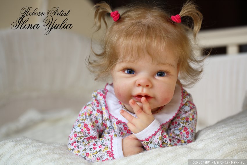 Малышка Полиночка — Куклы Реборн (Reborn): работы мастеров (фото 4)