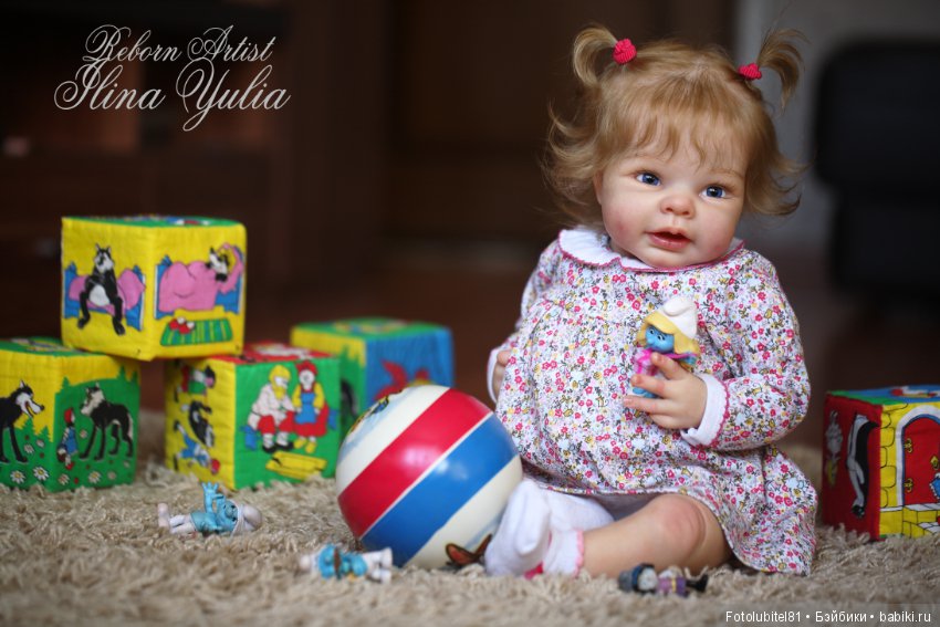 Малышка Полиночка — Куклы Реборн (Reborn): работы мастеров