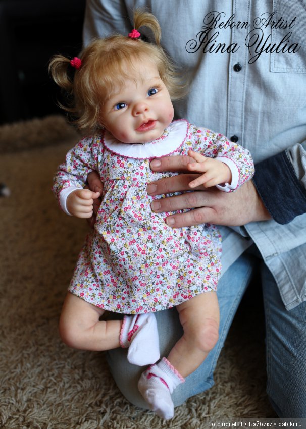 Малышка Полиночка — Куклы Реборн (Reborn): работы мастеров (фото 8)