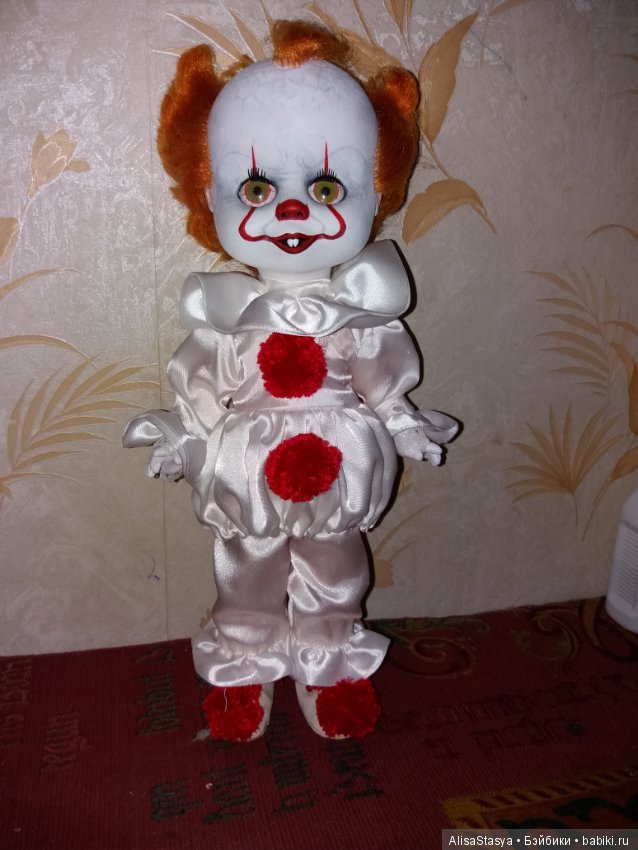 Крошка Пеннивайз — Реставрация и преображение кукол: ремонт (фото 3)