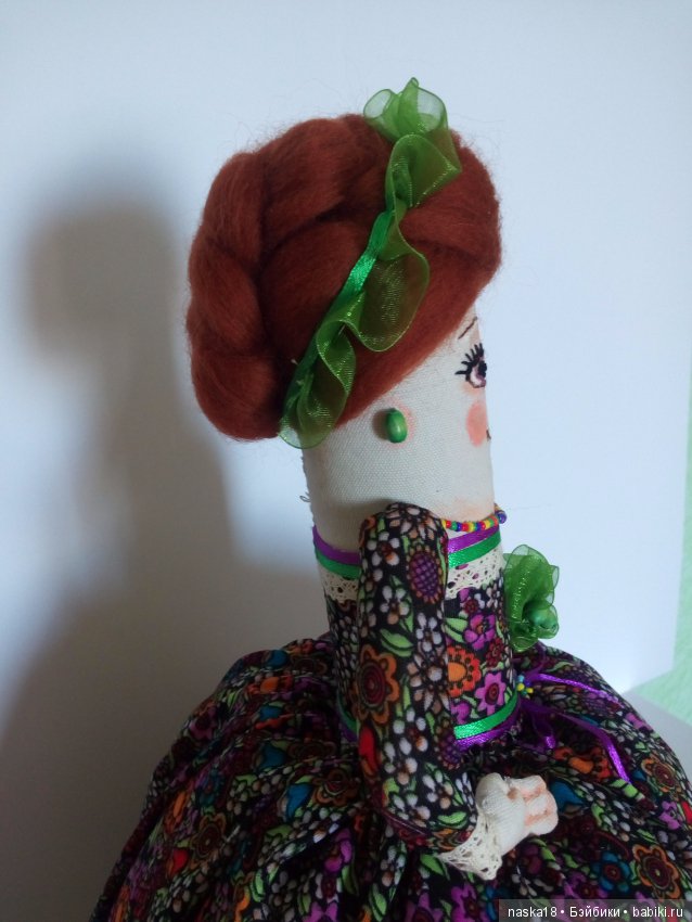 Кукла на чайник — Текстильные игрушки и примитивы: кофейные (фото 9)