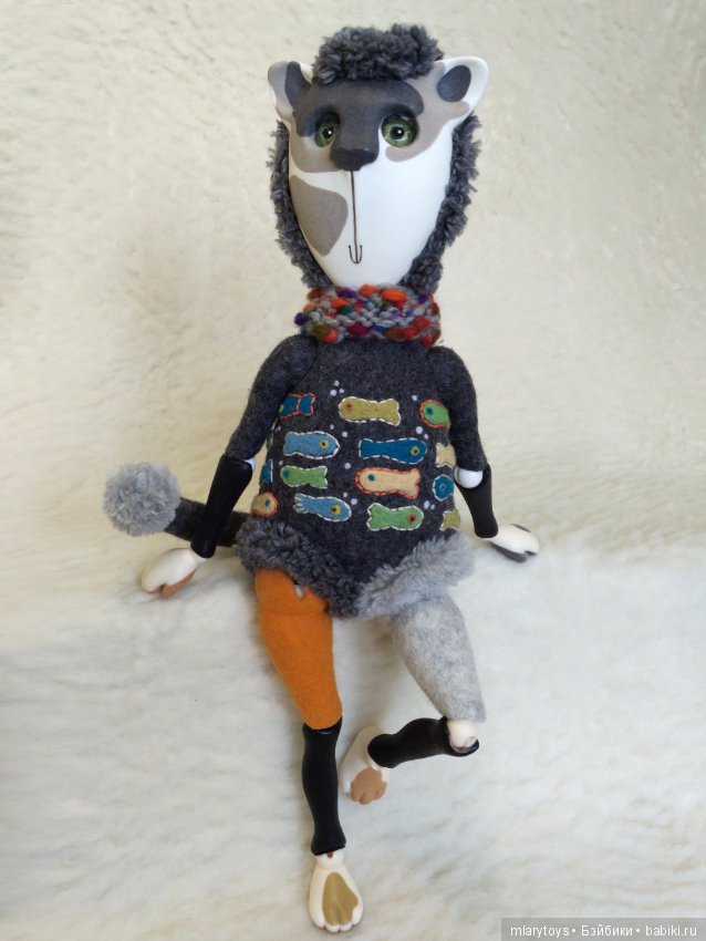 Авторские шарнирные котики Larytoys