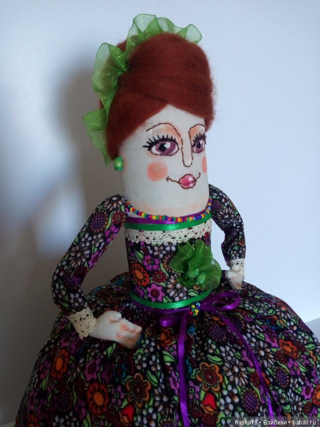 Кукла на чайник — Текстильные игрушки и примитивы: кофейные (фото 10)