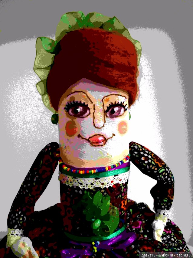 Кукла на чайник — Текстильные игрушки и примитивы: кофейные (фото 4)