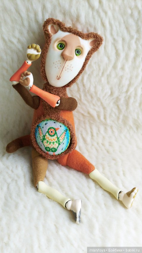 Авторские шарнирные котики Larytoys