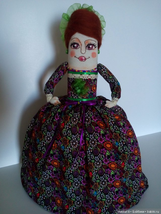 Кукла на чайник — Текстильные игрушки и примитивы: кофейные (фото 2)
