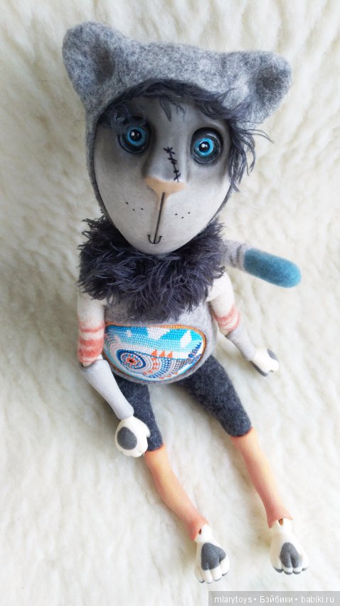 Авторские шарнирные котики Larytoys