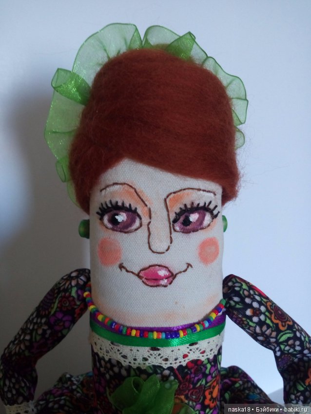 Кукла на чайник — Текстильные игрушки и примитивы: кофейные (фото 8)