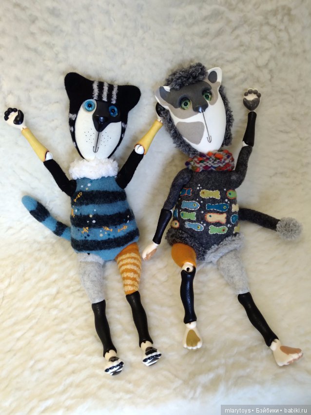 Авторские шарнирные котики Larytoys (фото 5)