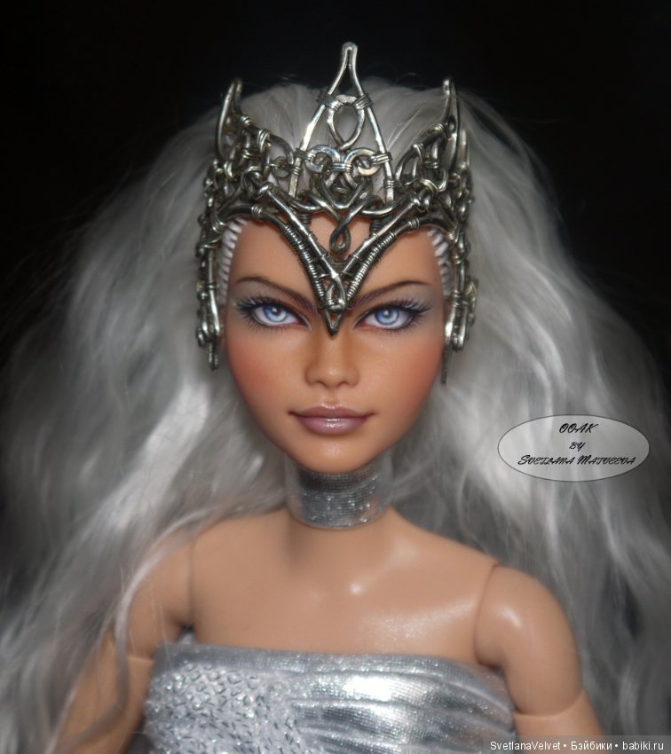 Королева Севера - ООАК барби (фото 5)