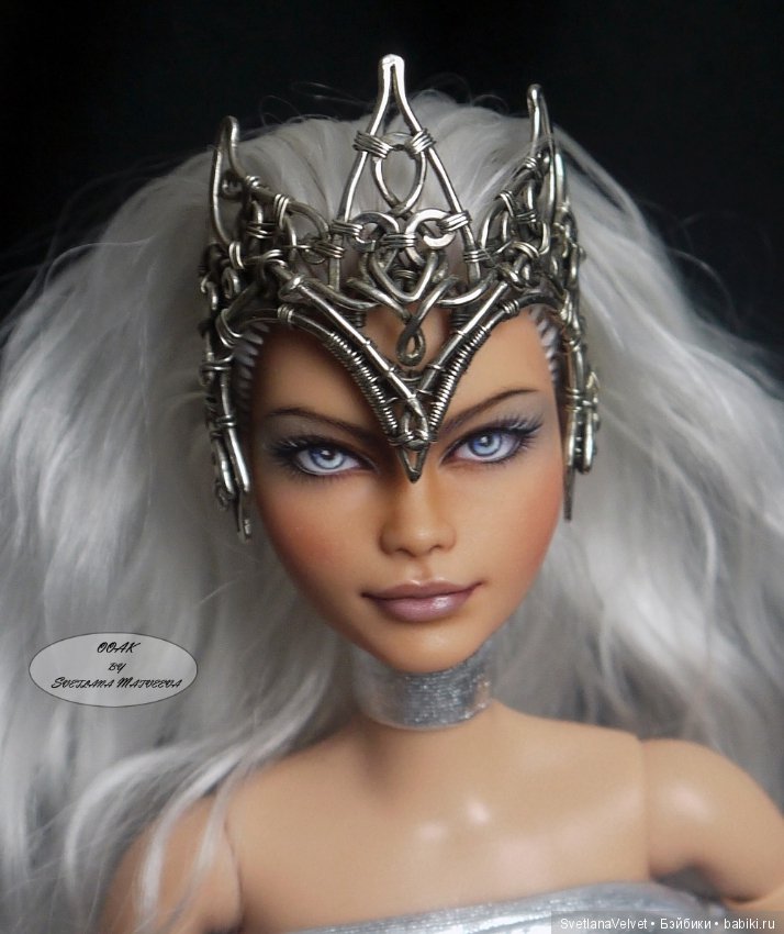 Королева Севера - ООАК барби (фото 3)