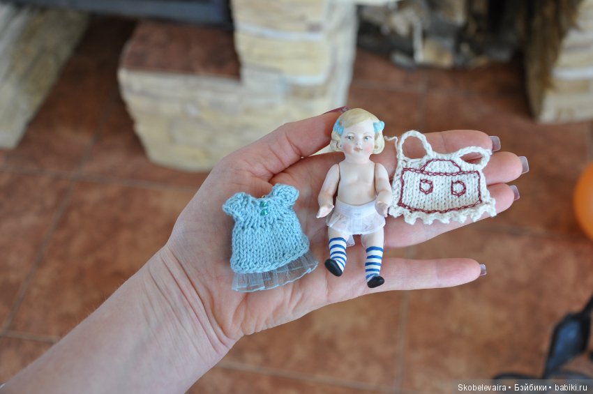 Моя новая маленькая авторская куколка Алиса