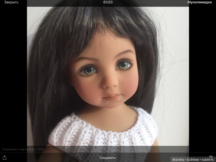 Моя любимая Дарлинг — Куклы Dianna Effner (Эффнер) из винила: Little Darling (фото 5)