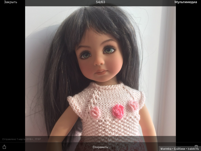 Моя любимая Дарлинг — Куклы Dianna Effner (Эффнер) из винила: Little Darling (фото 9)