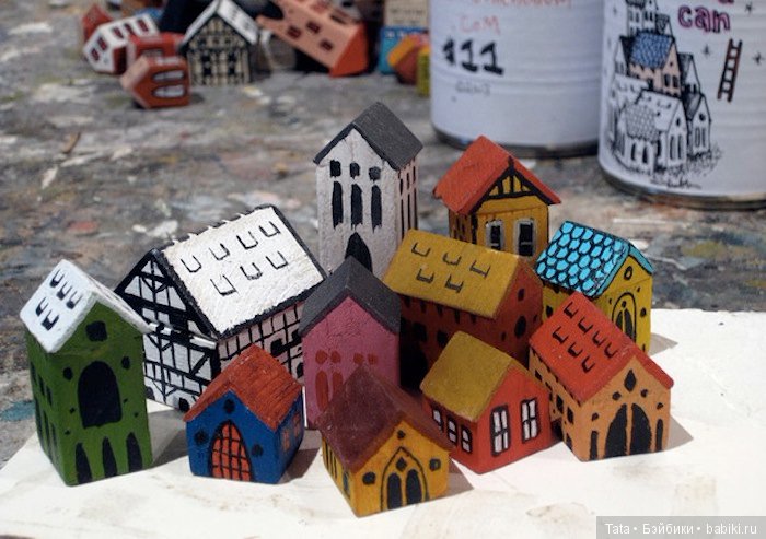 Вторичная переработка в искусстве: Деревня в консервной банке Дэвида Хохбаума