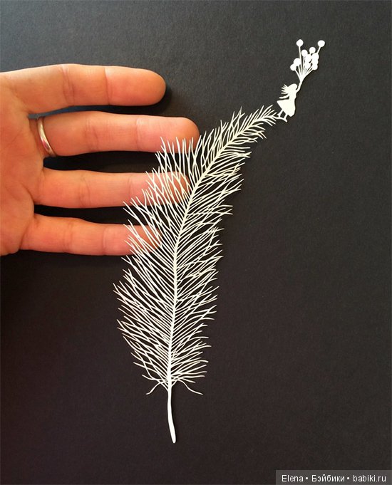 Невероятно изящные произведения из бумаги Мод Уайт (фото 8)