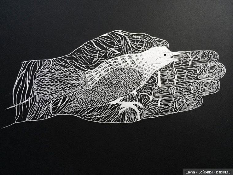 Невероятно изящные произведения из бумаги Мод Уайт