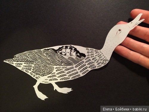 Невероятно изящные произведения из бумаги Мод Уайт