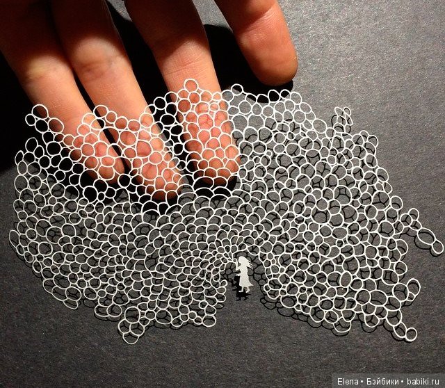 Невероятно изящные произведения из бумаги Мод Уайт