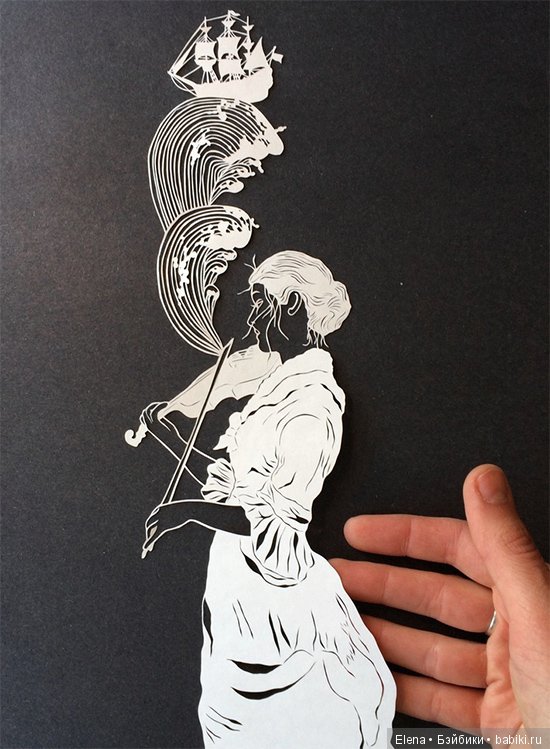 Невероятно изящные произведения из бумаги Мод Уайт (фото 3)