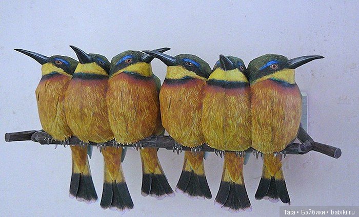 Бумажные, но как живые. Реалистичные фигурки птиц от Йохана Шерфта (фото 2)