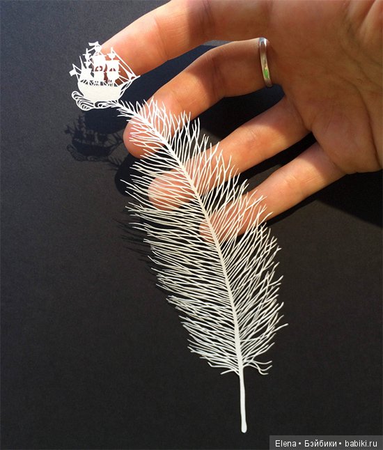 Невероятно изящные произведения из бумаги Мод Уайт (фото 7)