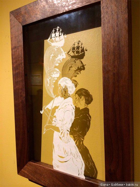 Невероятно изящные произведения из бумаги Мод Уайт (фото 4)