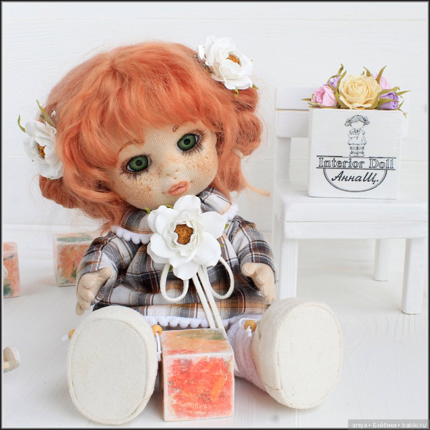 Я вернулась — Авторские текстильные куклы: Вальдорфские (фото 6)