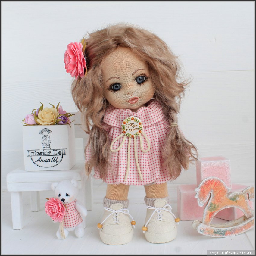 Я вернулась — Авторские текстильные куклы: Вальдорфские (фото 5)