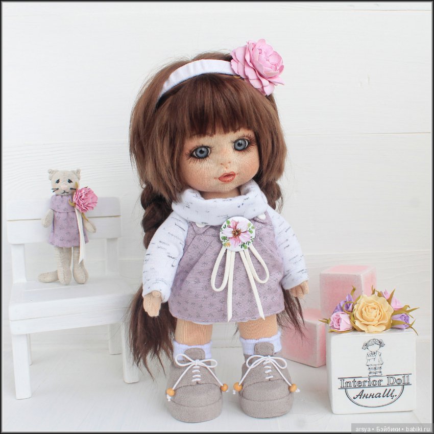 Я вернулась — Авторские текстильные куклы: Вальдорфские (фото 3)