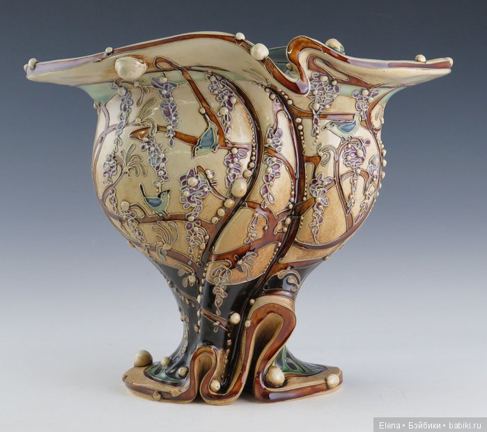 Керамический сюр от Carol Long Pottery