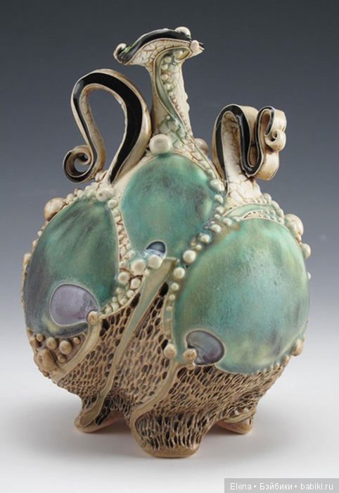 Керамический сюр от Carol Long Pottery