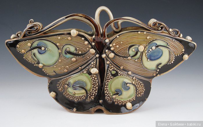 Керамический сюр от Carol Long Pottery