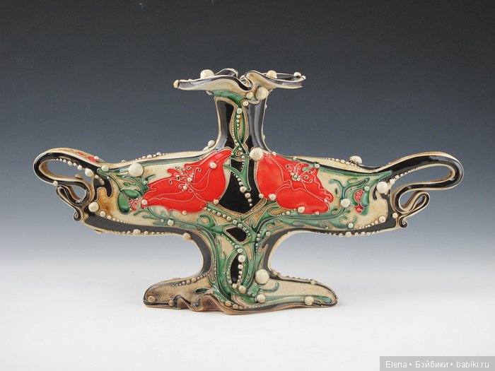 Керамический сюр от Carol Long Pottery