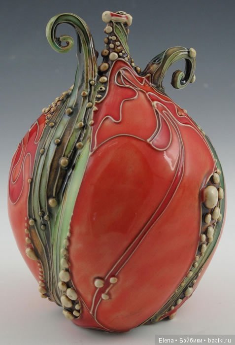 Керамический сюр от Carol Long Pottery