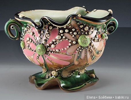 Керамический сюр от Carol Long Pottery