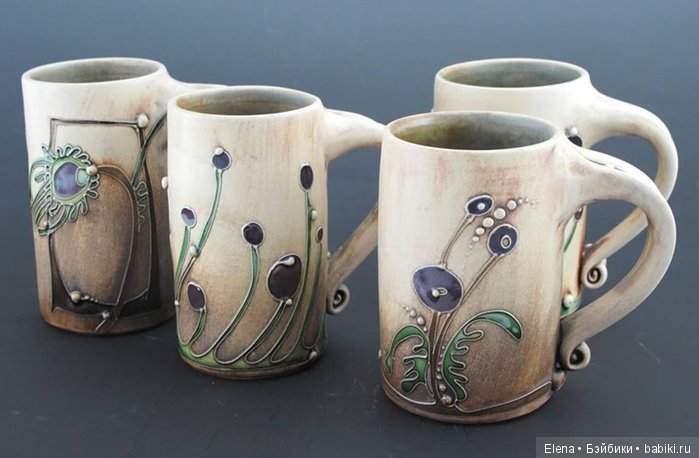 Керамический сюр от Carol Long Pottery (фото 9)