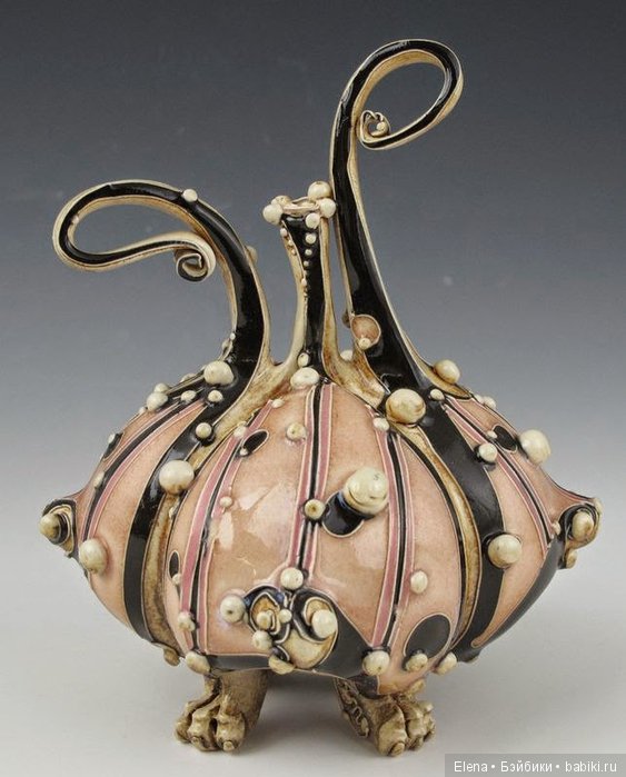 Керамический сюр от Carol Long Pottery