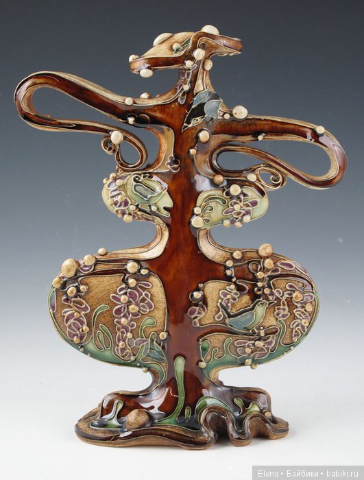 Керамический сюр от Carol Long Pottery