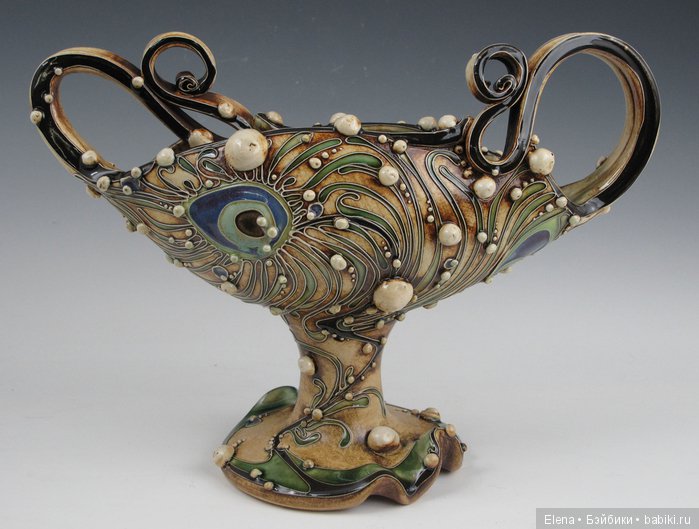 Керамический сюр от Carol Long Pottery (фото 8)