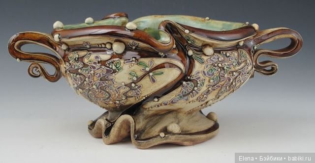 Керамический сюр от Carol Long Pottery