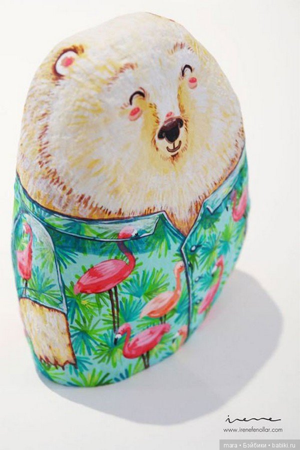 Irene Fenollar. Роспись камней (фото 8)