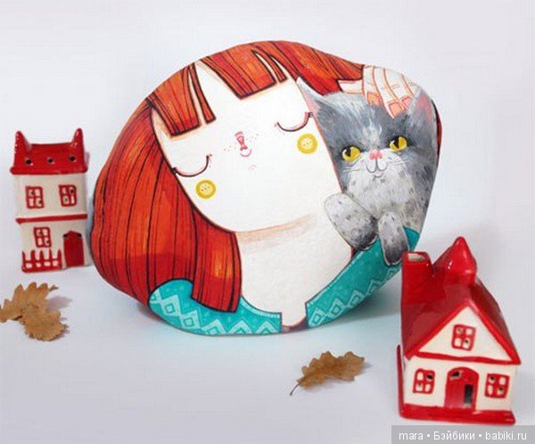 Irene Fenollar. Роспись камней (фото 5)