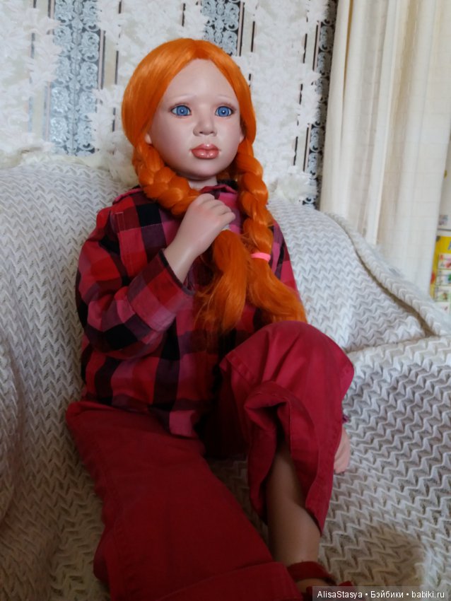 Аннабель... ООАК куклы Кристин Оранж (фото 2)