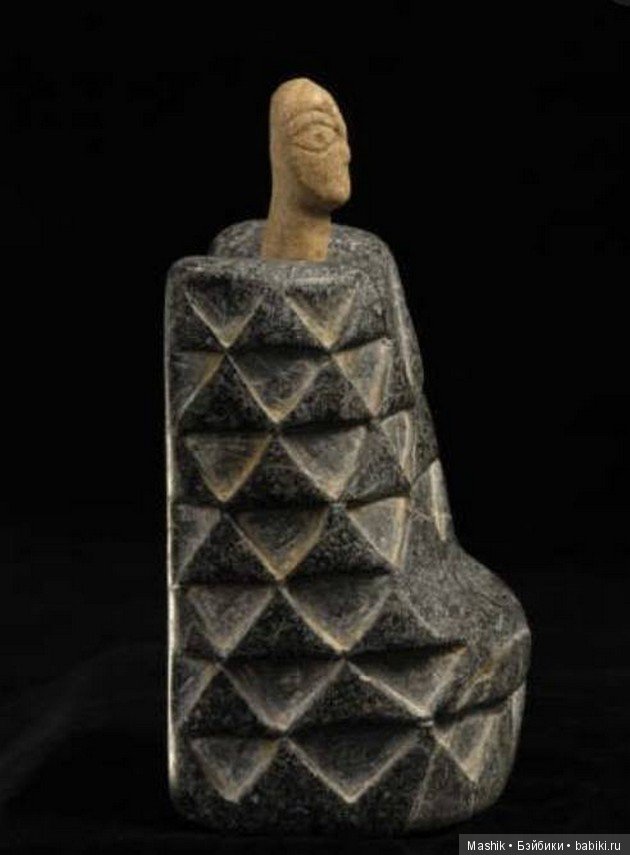 Женское божество, БАКТРИЯ, конец III-начало II тыс.до н.э (фото 5)
